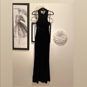 BCBG Long Black Dress